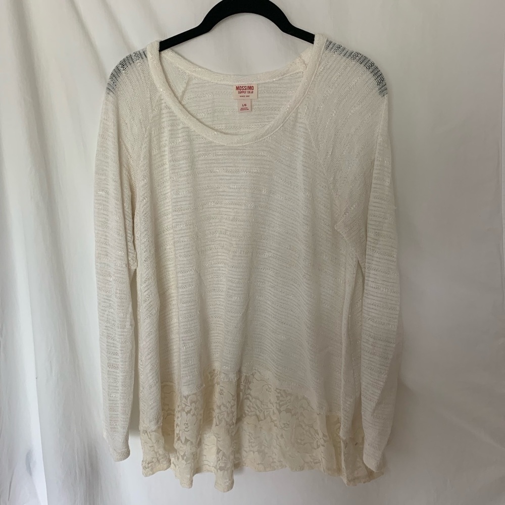 Beautiful sheer sweater from Mossimo